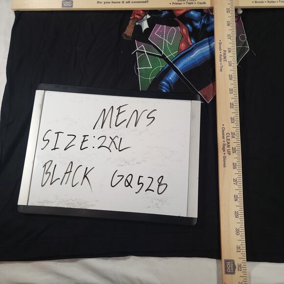 DC Harley Quinn Short Sleeve Graphic Crew Neck T Shirt Mens Size 2XL Black - Picture 7 of 9